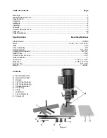 Предварительный просмотр 5 страницы Jet JBM-5 Operating Instructions And Parts Manual