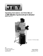 Jet JCDC-1.5 Operating Instructions And Parts Manual preview