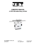 Jet JJ-8CS Owner'S Manual preview