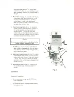 Preview for 10 page of Jet JTM-1050 Operator'S Manual