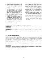 Предварительный просмотр 5 страницы Jet JVM-836 Operating Instructions And Parts Manual