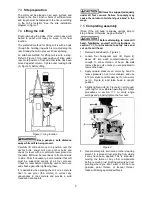 Предварительный просмотр 9 страницы Jet JVM-836 Operating Instructions And Parts Manual