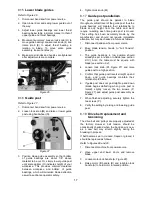 Preview for 17 page of Jet JWBS-14SF Operating Instructions And Parts Manual