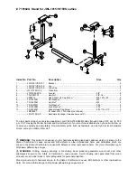 Preview for 2 page of Jet JWL-1015 Assembly Instructions And Parts List