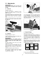 Предварительный просмотр 12 страницы Jet JWL-1221VS Operating Instructions And Parts Manual