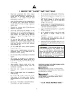 Preview for 2 page of Jet MT Series Operating Instructions Manual