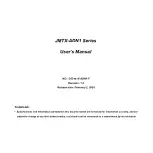 Предварительный просмотр 1 страницы JETWAY JMTX-ADN1 Series User Manual