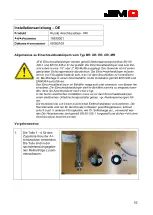 Предварительный просмотр 53 страницы Jevi BR Assembly Manual