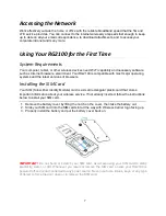 Предварительный просмотр 10 страницы JEXtream RG2100 User Manual