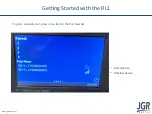 Предварительный просмотр 8 страницы JGR RL1 Getting Started