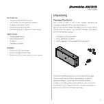 Предварительный просмотр 7 страницы K-array Rumble-KU315 User Manual