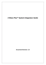 Предварительный просмотр 1 страницы Kaadas Hugolog Z-Wave Plus HU04 System Integrator Manual