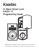 Preview for 15 page of Kaadas KA251-Z Installation Manual