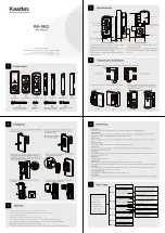 Kaadas R8-5KD User Manual предпросмотр