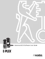 Kaba E-Plex 5200 User Manual preview