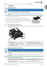 Предварительный просмотр 21 страницы Kaco blueplanet 15.0 TL3 Manual