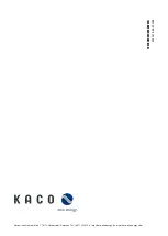 Предварительный просмотр 36 страницы Kaco blueplanet 3.0 NX1 M2 Manual