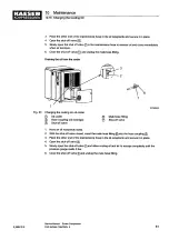 Предварительный просмотр 91 страницы KAESER KOMPRESSOREN FSD SIGMA CONTROL 2 Service Manual