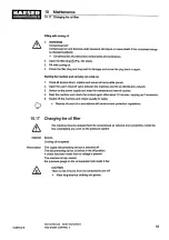 Предварительный просмотр 93 страницы KAESER KOMPRESSOREN FSD SIGMA CONTROL 2 Service Manual