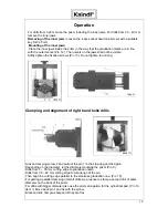 Preview for 10 page of Kaindl BSG 60 Instruction Manual