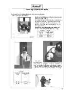 Предварительный просмотр 12 страницы Kaindl BSG 60 Instruction Manual