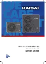 Kaisai R290 Series Installation Manual preview