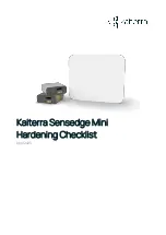 Предварительный просмотр 1 страницы Kaiterra Sensedge Mini Checklist