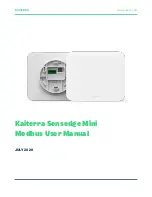 Предварительный просмотр 1 страницы Kaiterra Sensedge Mini Modbus User Manual