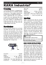 KAKA Industrial RM-12 Operation Manual preview