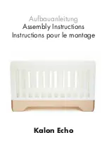 KALON Echo Assembly Instructions Manual preview