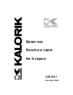 Kalorik USK DA 1 Operating Instructions Manual preview