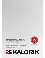 Предварительный просмотр 36 страницы Kalorik USK DG 33761 User Manual