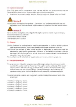 Предварительный просмотр 8 страницы Kamikaze KV 4 Manual