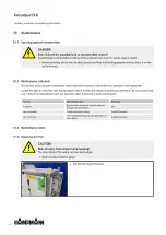 Предварительный просмотр 42 страницы Kampmann KaCompact KG Assembly, Installation And Operating Instructions