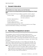 Предварительный просмотр 6 страницы Kamstrup MULTICAL 402 Installation And User Manual