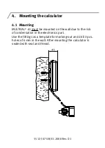 Предварительный просмотр 6 страницы Kamstrup MULTICAL 41 Installation Manual