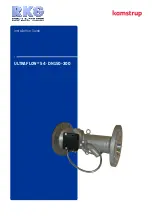 Kamstrup ULTRAFLOW 54 Installation Manual preview