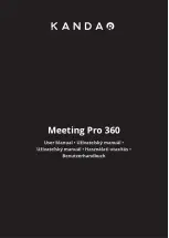 Preview for 1 page of KANDA Meeting Pro 360 User Manual