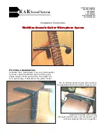 Preview for 1 page of K&K Sound Meridian Installation Instructions