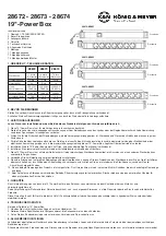 K&M 28672 Quick Start Manual preview