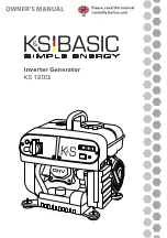 Preview for 1 page of K&S BASIC KS 1200i Owner'S Manual