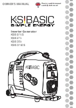K&S BASIC KSB 21i S Owner'S Manual preview