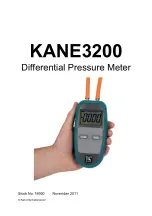 Preview for 1 page of Kane 3200 User Manual