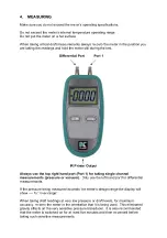 Предварительный просмотр 5 страницы Kane 3200 User Manual