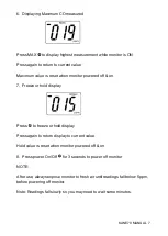 Предварительный просмотр 7 страницы Kane 79 Manual