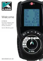 Kane 958 Quick Reference Manual preview