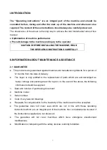 Preview for 3 page of KANG Industrial VS-300 Operating Manual