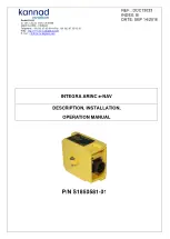 Kannad INTEGRA ARINC e-NAV Installation & Operation Manual preview