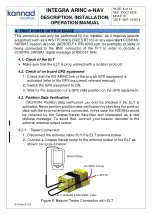 Preview for 10 page of Kannad INTEGRA ARINC e-NAV Installation & Operation Manual