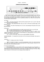 Предварительный просмотр 7 страницы Kantronics KAM Manual